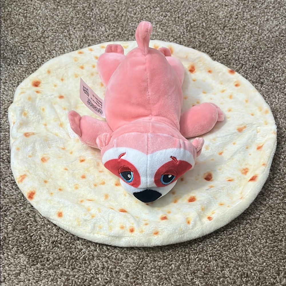 Cutetitos Pink Sloth Plush Stuffed Animal Toy